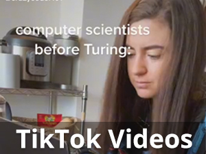 TikTok Videos Trend Math and CS Concepts in Bruce Donald's CS230 Class
