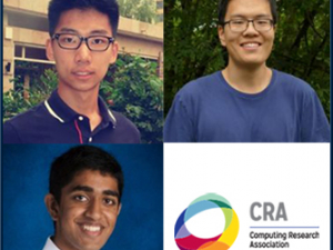 Duke students Runliang Oscar Li, Hui Frederick Xu, Rohith Kuditipudi win CRA awards