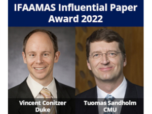 IFAAMAS Influential Paper Award 2022